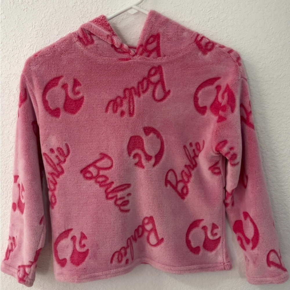 Barbie Pink Fleece 7/8 Hoodie